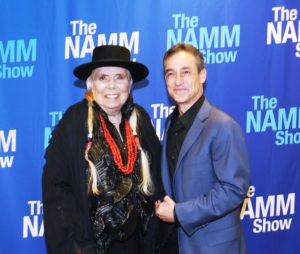 Joni Mitchell Receives The Les Paul Innovation Award at the 35th Annual NAMM TEC AWARDS