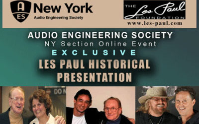 Audio Engineering Society NY Section Online Event