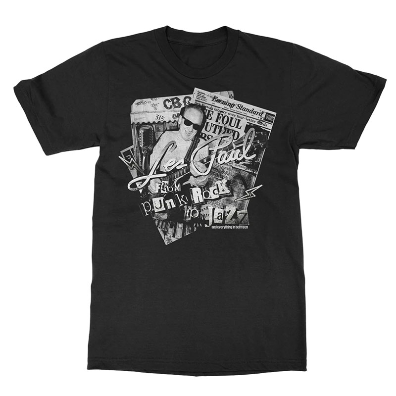 Les Paul Signature Punk Rock to Jazz Limited Edition T-shirt (Unisex) 