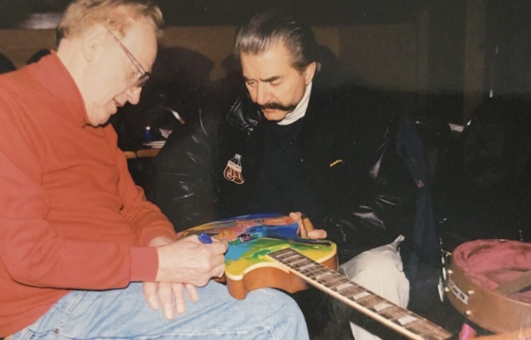 When Two Towering Creative Figures of 20th Century American Culture Collide Something Extraordinary Happens  Les Paul and LeRoy Neiman 