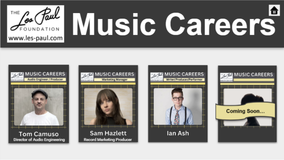 Music Careers Slide deck