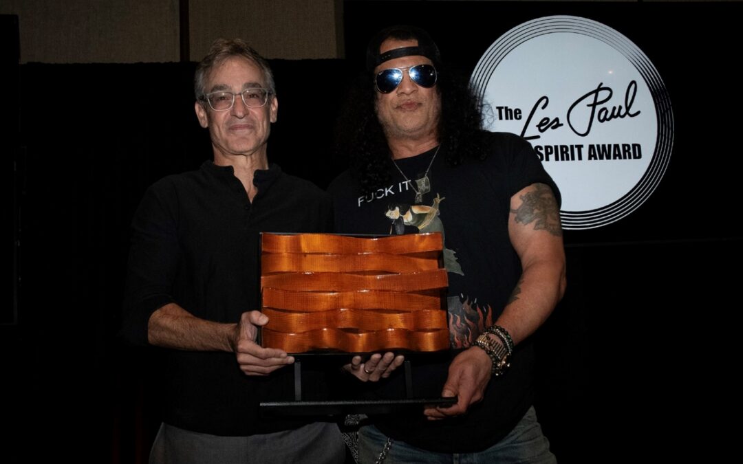 Slash Honored With The 2026 Les Paul Spirit Award During Intimate Hollywood Celebration